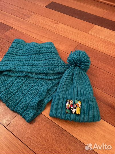 Шапка и снуд на девочку