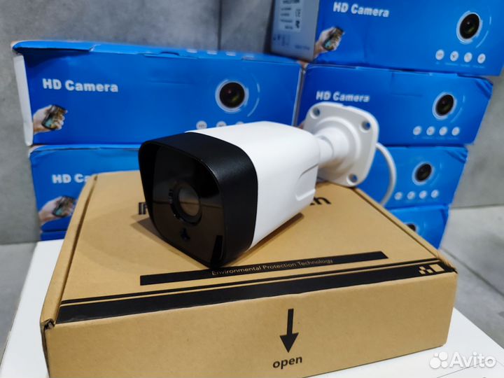 Комплект на 2 камеры ip видеонаблюдения