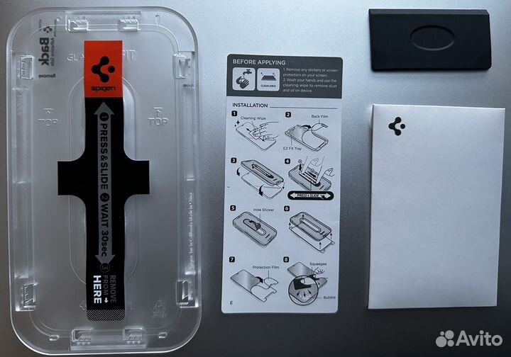 Защита экрана Spigen EZ Fit iPhone 14 Pro