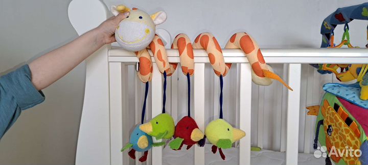 Развивающий коврик yookidoo, игрушки, каталки