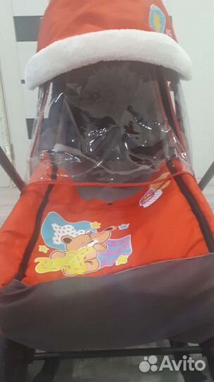 Детские санки коляска