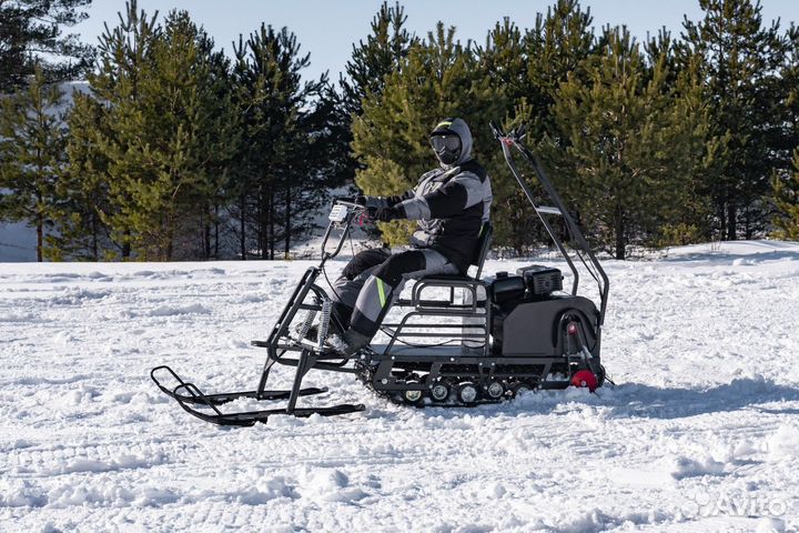 Мотобуксировщик Бурлак М2 LRK 9 л.с