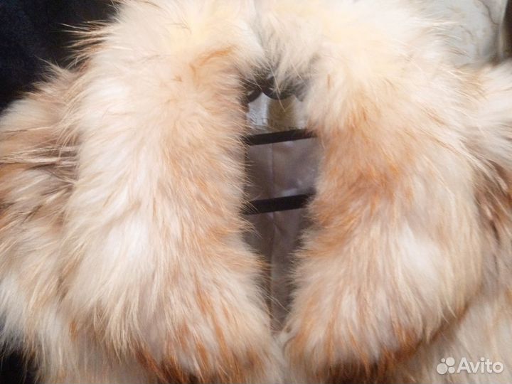 Лисья облегчёная шубка