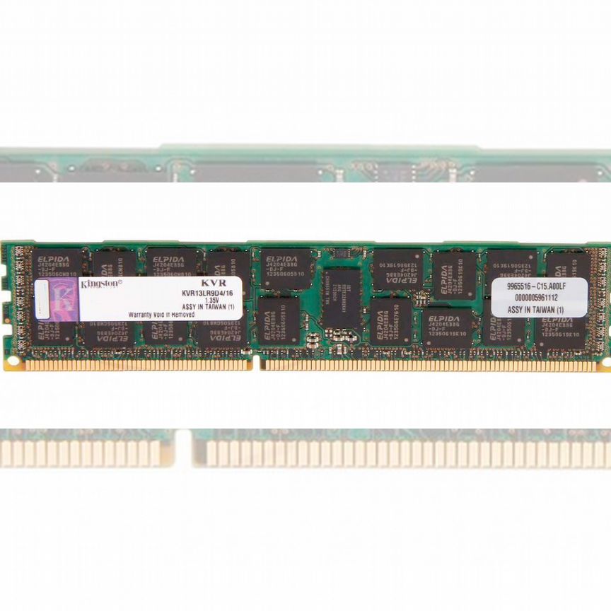 [KVR13LR9D4/16] Оперативная Память Kingston Ddr3 1 Kvr13lr9d4/16