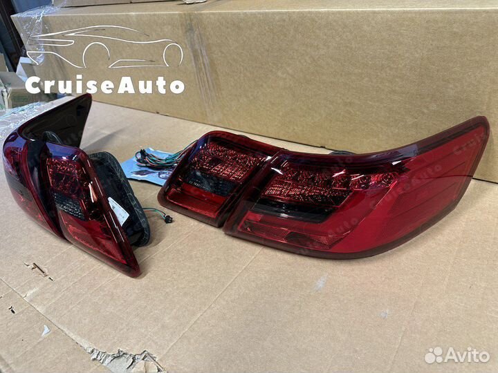 Задние фары Toyota Camry 40 светодиодные красные