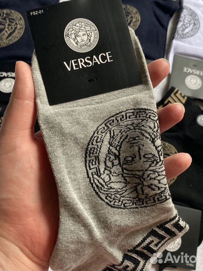 Носки мужские versace 10 пар Турция