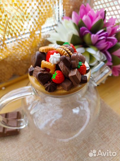 Чайник заварочный стеклянный