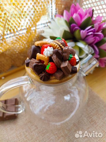 Чайник заварочный стеклянный