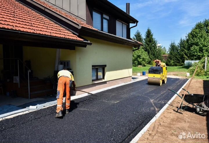 Асфальтирование / отсыпка дорог / отсыпка участка