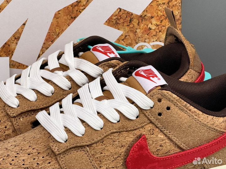 Кроссовки Nike Dunk Low X Clot Cork