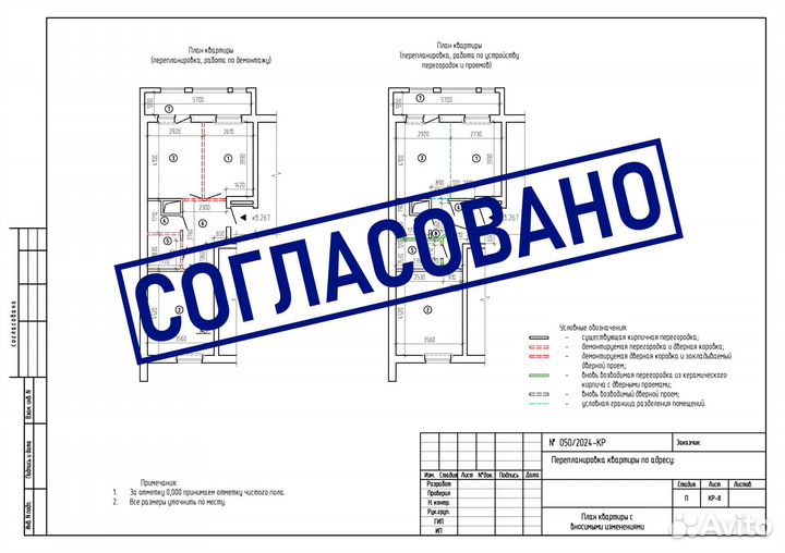 Проект перепланировки квартиры