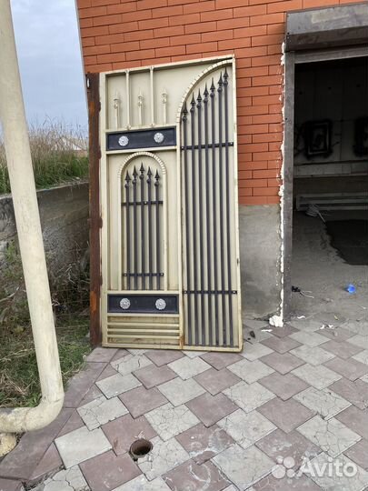 Ворота гаражные бу