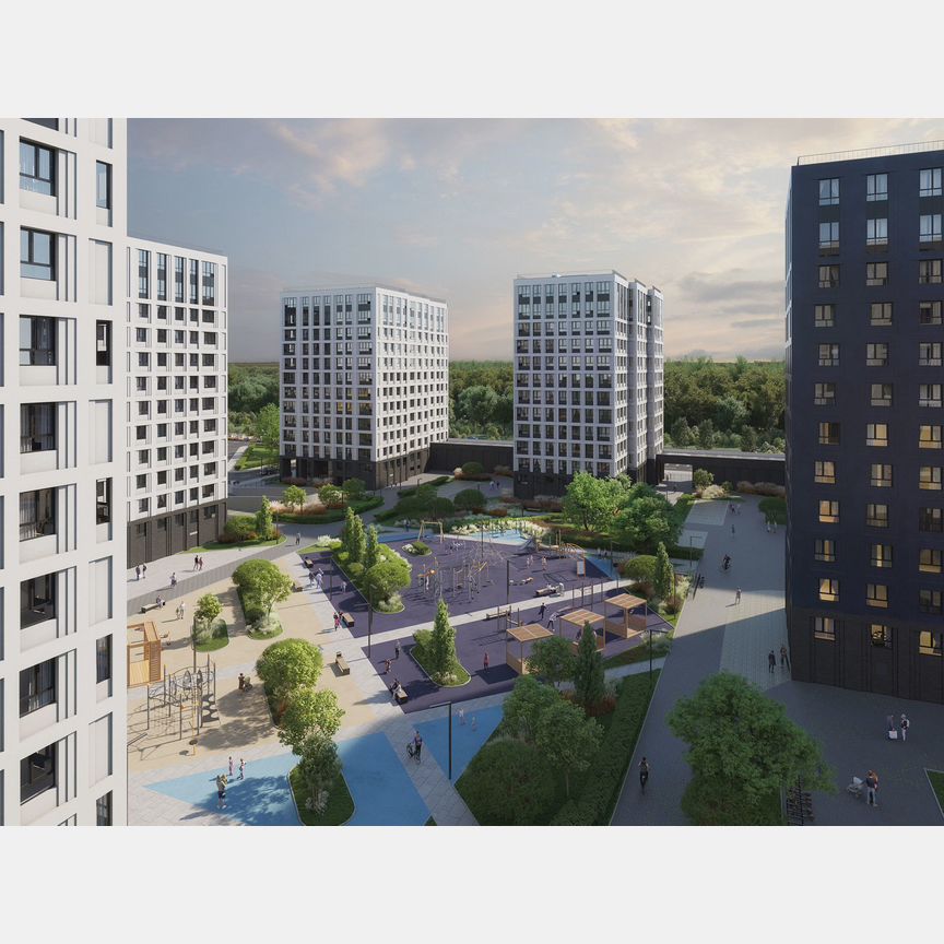 Квартира-студия, 60,6 м², 11/13 эт.