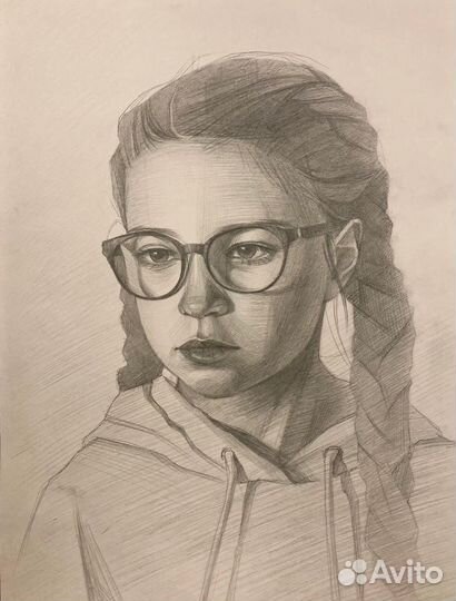 Портрет карандаш