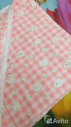 Отрез ткани фланель