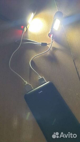 Фонарик светодиодный аккумуляторный