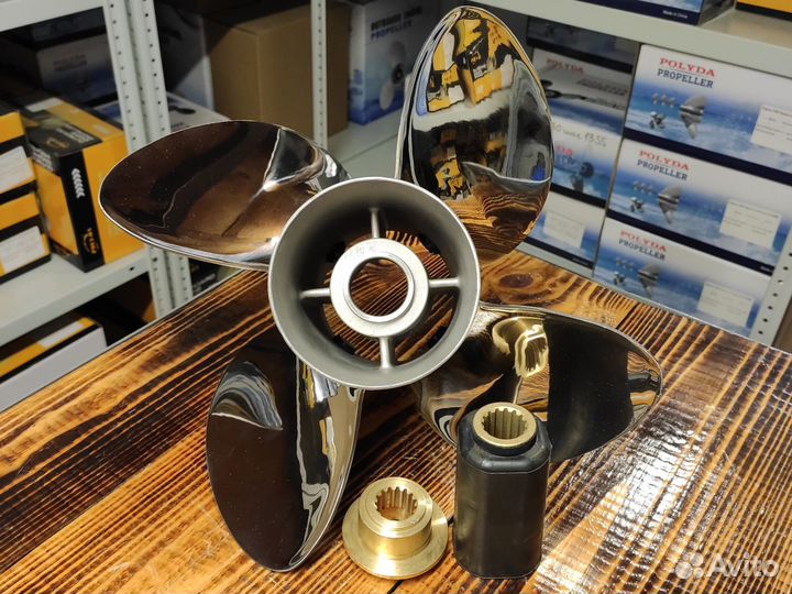 Гребной винт 150-300 л.с.; 4х14-1/8х19 R, сталь