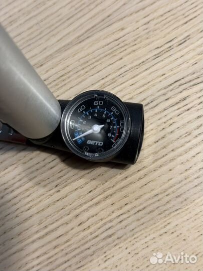 Велонасос с манометром