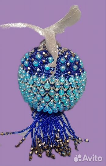 Новогодние шары ручной работы