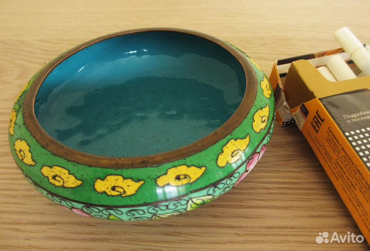 Пепельницы клуазоне, Китай, винтаж