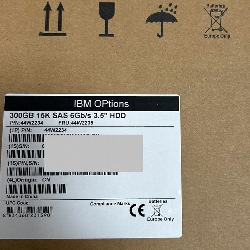 [44W2234] Жесткий Диск Ibm 300gb 3.544w2235