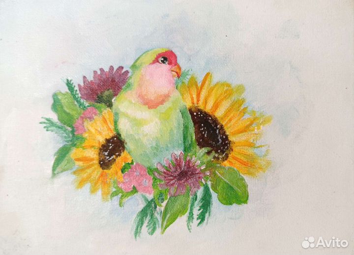 Картины акрилом на холсте