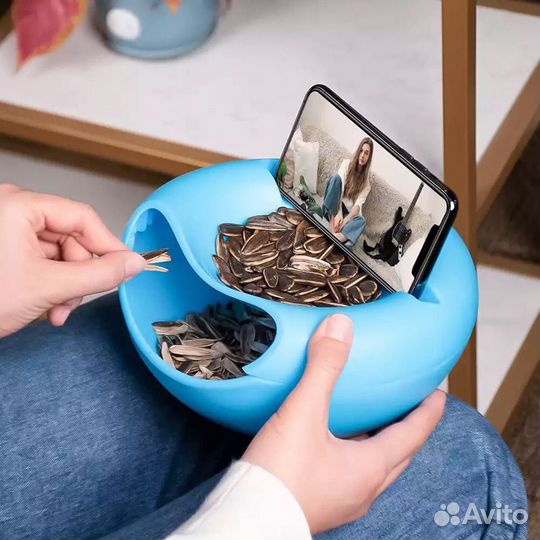 Стиль Форма ленивый миска для снеков Пластик