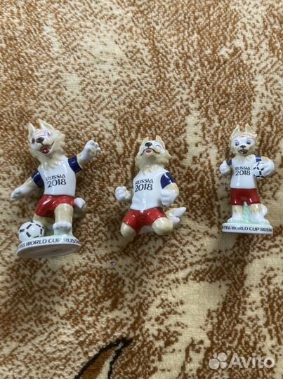 Статуэтки Японка, Цыганочка, волчата олимпийские