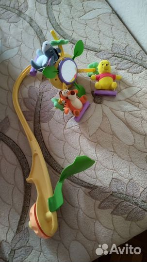 Детский мобиль в кроватку музыкальный