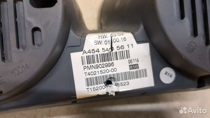 Щиток приборов Smart Forfour W454, 2006