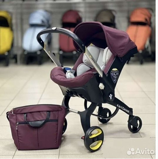 Коляска автолюлька