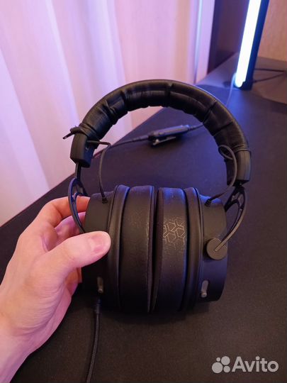 Игровые наушники Hyperx cloud alpha s чёрные