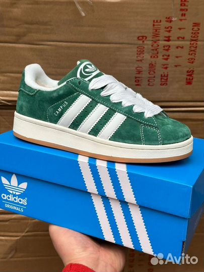 Кроссовки Adidas Campus с мехом, зимние