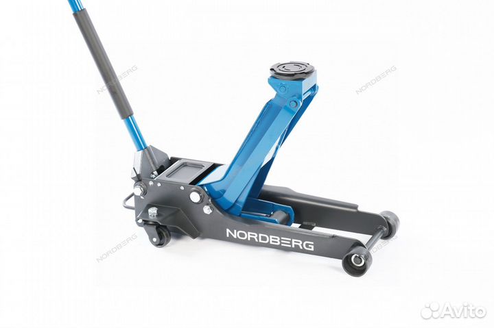 Домкрат подкатной 3,5 тонн подхват 95 подъем 540