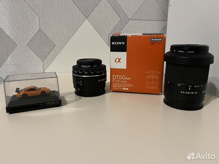 Зеркальный фотоаппарат sony а350 б/у