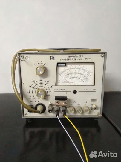 Вольтметр универсальный вт-26