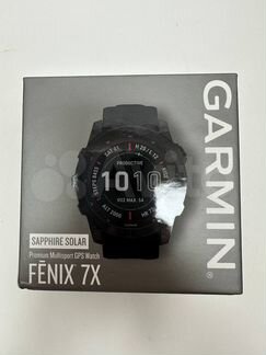 Garmin Fenix 7X Sapphire Solar, Carbon Gray