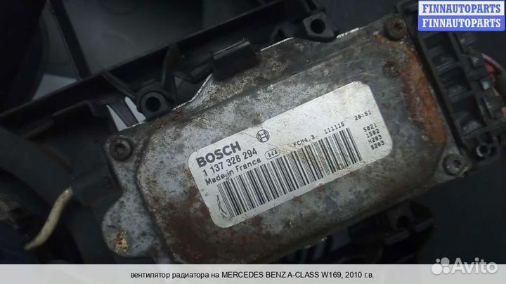 Вентилятор радиатора Mercedes-Benz A (W169), 2010 1.5 Бензин