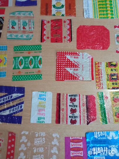 Фантики от конфет СССР