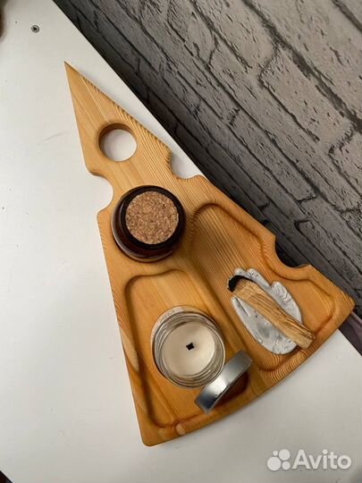 Менажница из дерева