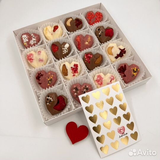 Шоколадные наборы на 14 февраля