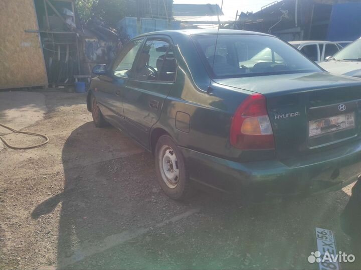 Разбор на hyundai accent