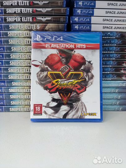 PS4 Street Fighter V (русские субтитры)