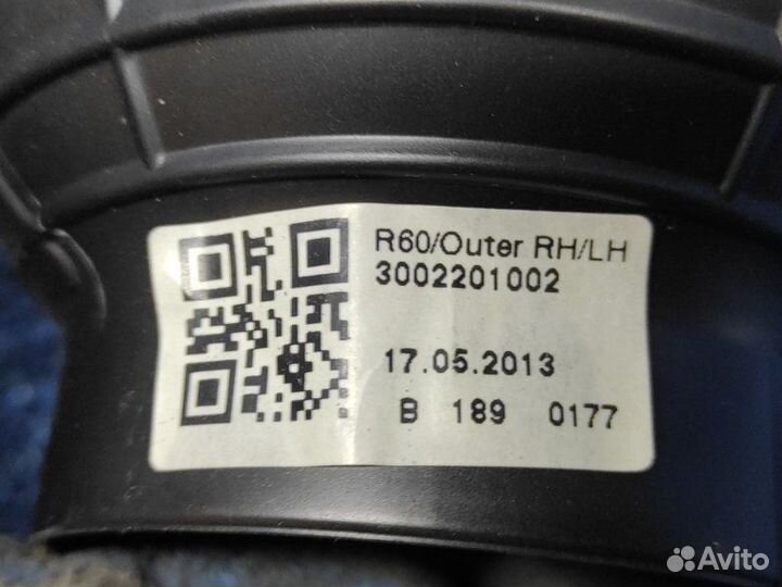 Воздуховод торпеды Mini Countryman R60