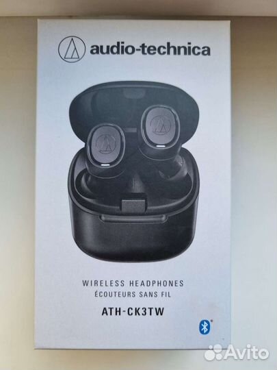 Беспроводные наушники audio-technica ATH-ck3tw