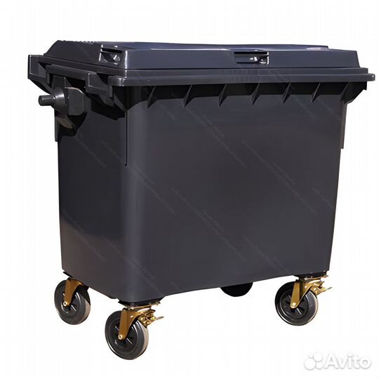 Пластиковый мусорный контейнер 770л 0.77-3095