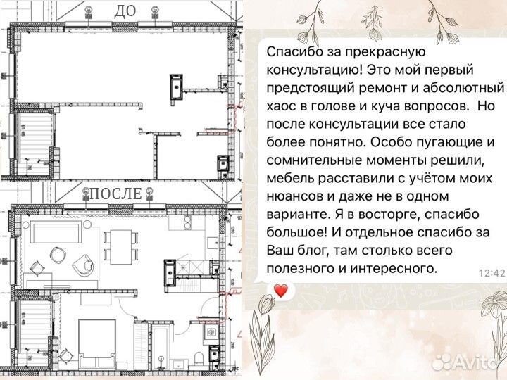 Планировочное решение, консультация