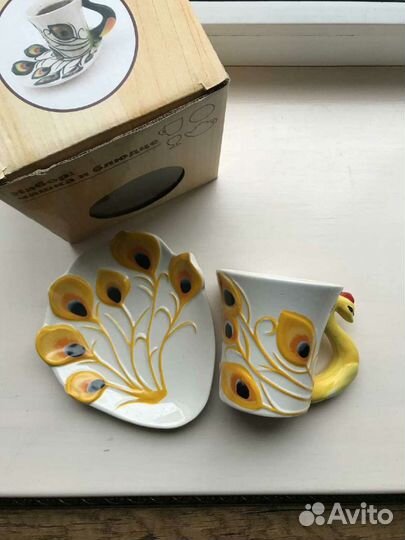 Чашка/кружка с блюдцем