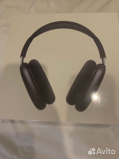 MAX AirPods Headphones black в черном цвете