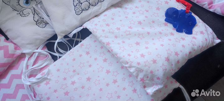 Бортики Подушки для кровати